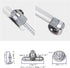 80N/18 lb 10 inch Long Gas Support Cabinet Hinge Safety Lift Support, Gas Shock, Soft Open and Lower Cover Support and BufferTelescopic Cabinet Do...