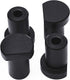 4pcs Bench Dogs Clamp Accessories For 3/4 Inch Woodworking Dog Hole Clamp Workbench Stoppers Aluminum Alloy(19mm) Black...