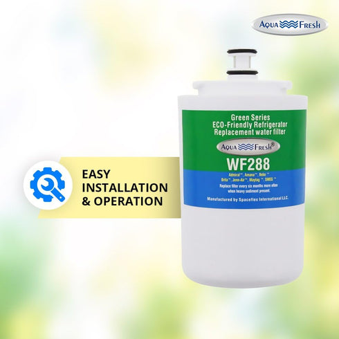 Aqua Fresh UKF7003 Refrigerator Water Filter Replacement Compatible with UKF7003, UKF7002AXX, EDR7D1, UKF7003AXX, UKF7002, UKF5001, RFC1600A, RWF1...