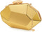 Women Lattice Pattern Metal Evening Bag Geometric Evening Clutch Purse Handbag Strap for Proms Weddings Parties...