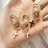 Small Cross Keychain for Women 3pcs Pack White Pink Black Car Keys Ring Accessories Clip Handbag Purse Backpack Pendant Charms-3PCSCROSS...