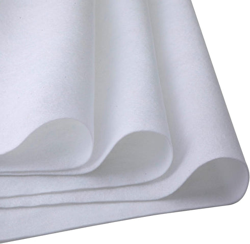 HaoFeiJH White Felt Fabric 36" X 36"(1 Square Yard) 1.6mm Fabric Sheets Soft Woven Acrylic Craft Felt by The Yard for Sewing DIY Art Craft Project...