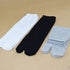 3 Pairs of Elastic Cotton Tabi Toe Socks (White/Grey/Black)...