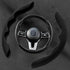 New Fluffy Anti-Skid Steering Wheel Cover Segmented Protector Safe and Non Slip Car Accessory and Durable Easy to Install for Steering Wheels of U...