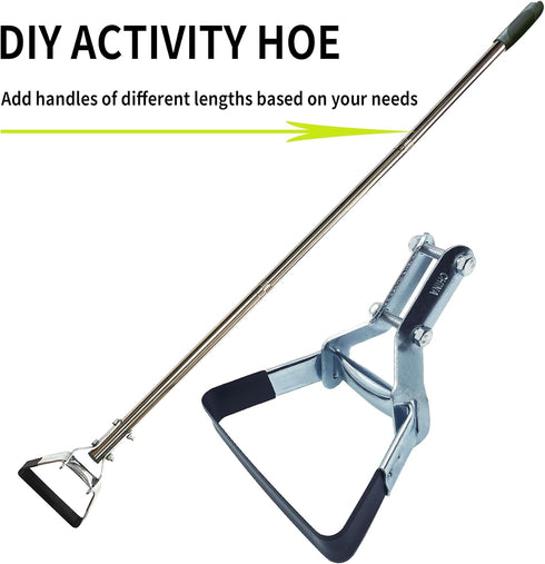 Garden Hula Hoe Head Stirrup Hoes Replacement Heads Scuffle Loop Tools for Weeding (GS1)...