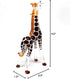 ZOOCRAFT Glass Giraffe Figurine Collectible Hand Blown Safari Miniature Animals Collectibles Home Decoration Statues...