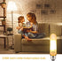ASOKO T10 LED Frosted Bulbs Warm White 2700K 6W Dimmable Tube Vintage Led Bulbs 60 Watt Equivalent,E26 Medium Base 3 Packs...