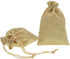 20Pcs Drawstring Burlap Bags, Jute Sacks Jewelry Candy Pouch Christmas Wedding Party Favor Gift Bags (Flaxen, 2.7 x 3.5)...