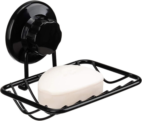 iPEGTOP Super Powerful Vacuum Suction Cup Shower Soap Dish - Strong Rustproof Stainless Steel Soap Saver Sponge Holder for Bathroom & Kitchen Sink...