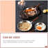 UPKOCH Small Egg Pan Frying Pan Skillet Non Stick Fry Pan Egg Pan Mini Omelet Pans Stainless Steel Pancake Maker Cookware Chef Pan Kitchen Oil Hea...