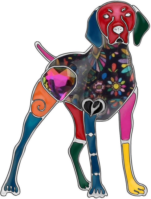 Cute Enamel Dog Brooch Fashion Pet Pins Jewelry Dog Gifts...