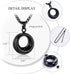 Circle of Life Urn Necklace for Ashes Stainless Steel Eternity Keepsake Memorial Cremation Jewelry for Ashes Pendant Locket...