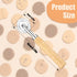 Pastry Cutter Wheel, Pasta Cutter Wheel with Wooden Handle and Fluted Ravioli Crimper Cutter Pizza Dumpling Lace Making Noodle Dough Cutter Roller...