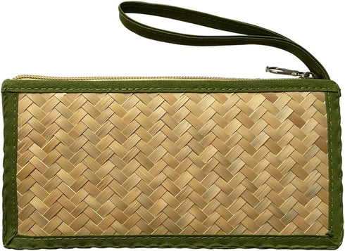 Reed Mat Wallet (Green)...