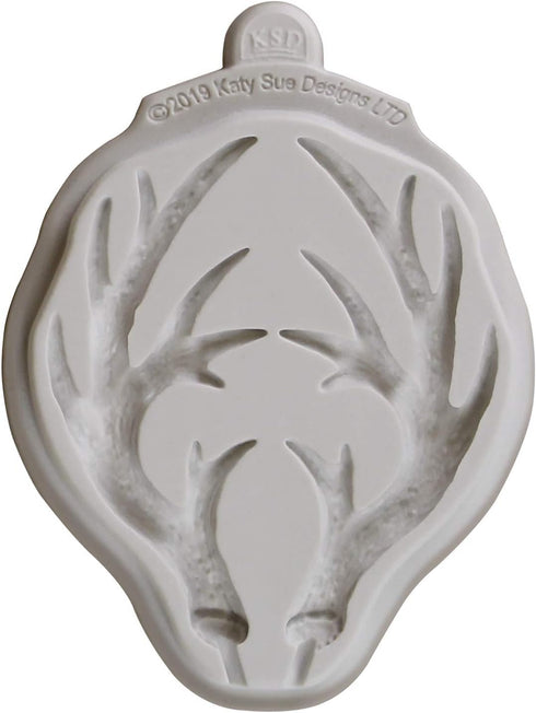 Flower Pro Small Antlers Silicone Mold for Christmas Cake Decorating & Crafts by Katy Sue Molds & Flower Pro. Makes a Pair of Antlers, Each 2.9 In...