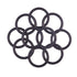 Othmro 10pcs Nitrile Rubber O-Rings, 4mm Wire Dia 35mm OD Metric Sealing Nitrile NBR Rubber Washers for Oil or Air Sealing, Professional Plumbing,...