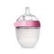 Comotomo Baby Bottle Single Pack, Pink, 5oz...