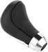 Arenbel 5 Speed Leather Gear Stick Lever Type R Shift Handle Car Shifter Knob Replacement Fit Most Manual Vehicles, Silver Black...