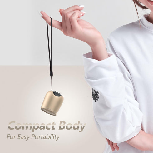 INSMY Small Bluetooth Speaker, Waterproof Mini Portable Wireless Speaker, Punchy Bass Rich Audio Stereo Pairing, Handheld Pocket Size,Built in Mic...