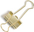 U Brands Small Binder Clips, Metallic Gold, Office Organization Supplies, 19mm, 72 Count...