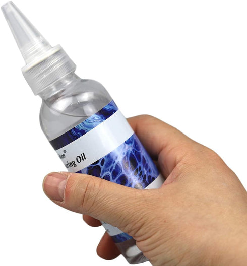 Silicone Pouring Oil Pure Silicone Oil for Creating Cell in Acrylic Paint Resin Pouring,4 Ounce...
