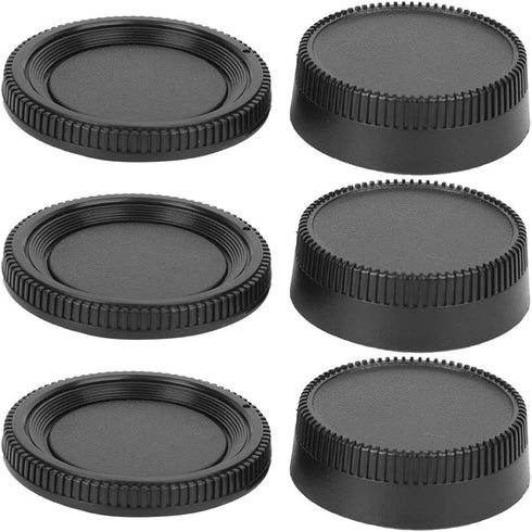 Camera Body and Lens Rear Kit for Nikon F Mount Cameras, Dustproof Lens Protector Cover and Body Protector Set, Scratch Resistant Camera Body Lens...