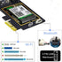 OKN WiFi 6E AX5400 PCIe WiFi Card for Desktop PC (Intel AX210) Bluetooth 5.3, WPA3, 802.11AXE Tri Band Wireless Adapter with MU-MIMO, OFDMA, Ultra...