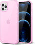 for iPhone 12 Pro Max Case Clear, Transparent Jelly Protective Silicone Phone Case with Design for Women Girly Cute Simple, Thin Slim Fit Soft Fle...