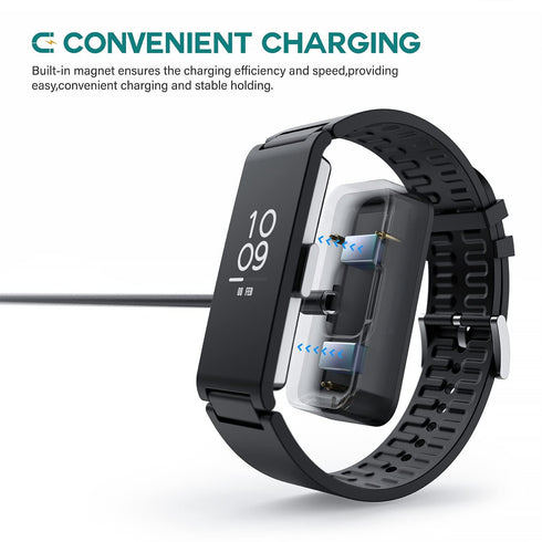 Cuifati for Withings Pulse HR Wristband Charger Cable, MagneticUSB Charging Cable 1M, Pulse HR Smart Wristband Charging Cable Replacement...
