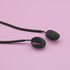 2PCS Silicone Anti-Loss Straps Compatible with Samsung Galaxy Buds 2 Bluetooth Earphone Soft Neck Rope Cord Sport Lanyard 40cm Length (Black & Gre...