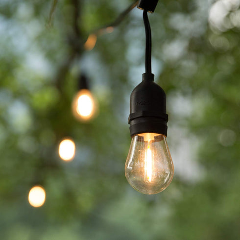 BORT LED S14 Replacement Light Bulbs, Shatterproof Outdoor String Light Bulbs, 1 Watt to Replace 11Watts Incandescent Bulb, E26 Regular Medium Scr...