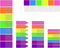 iKyce 680 Pieces Sticky Tabs for Annotating Books? Page Marker Flags, Arrow Index Tabs Self Adhesive Clear, Bookmarks, Text Highlighter Strips, Se...