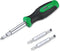 SK 6-in-1 Screwdriver, All in One Multi-bit, Magnetic, S2 Steel, SureGrip Handle...