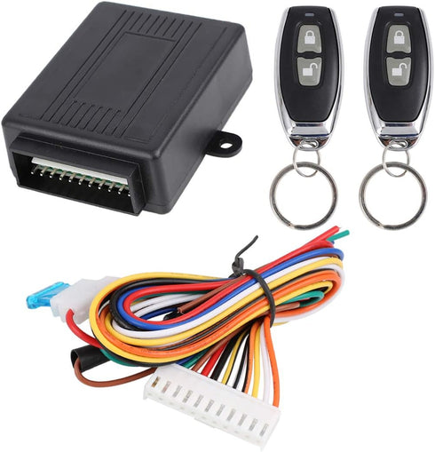X AUTOHAUX Universal Car Remote Central Kit Door Lock Keyless Entry System - DC 12V Only...