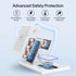 3 in 1 Fast Charging Station, Folding Travel Wireless Charger Stand for iPhone 15,14,13,12,11/Pro/Max/Plus,X,XR,XS/Max,SE,8/Plus,Apple Watch 1-8,A...