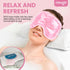NEWGO Cold Eye Mask Cooling Eye Mask for Dry Eyes, Gel Eye Mask Eye Ice Pack Reusable Cold Eye Compress for Dark Circles, Migraines, Eye Surgery, ...