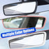 2Pcs Silicone Protector Frames of Screen and Rear View Mirror for Tesla Model 3 2024 Highland.(Black)...