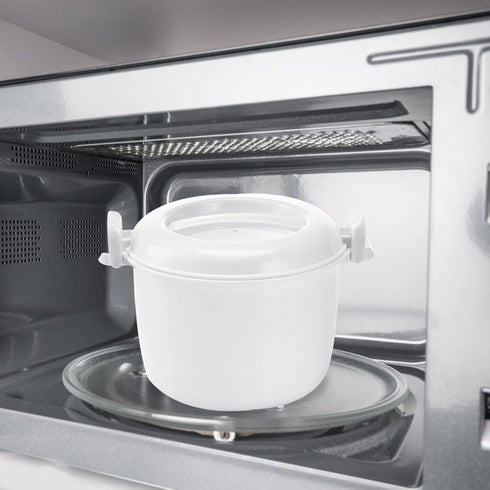UPKOCH rice cooker plastic microwave cookware small non-stick pot microwave veggie steamer rice maker microwave rice cookware pasta cooker micro v...