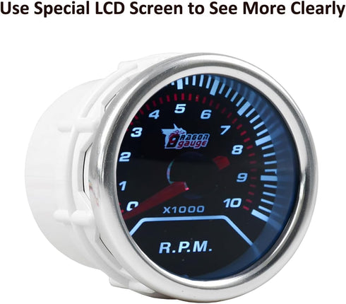 ESUPPORT Car 2" 52mm Tacho Gauge Meter Kit RPM Automotive...