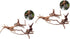 Ipetboom Natural Driftwood for Aquarium - 2pcs Driftwood for Freshwater Aquarium Hamster Water Bottle - Aquarium Decor Spider Wood Freshwater Fish...