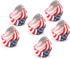 qiqee Cupcake Liners Muffin Liners for 300-Count 6 U.S.A Design No Smell, Food Grade Baking Cups Paper(Small Size)...
