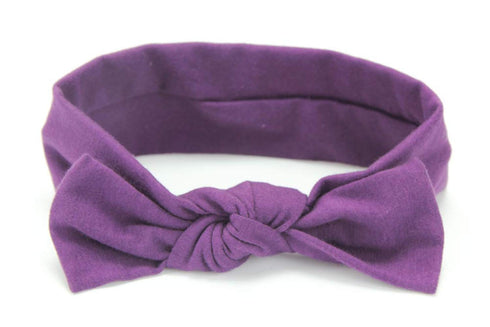 Baby Headbands Cotton Knotted, Girl's Rabbit Ear Hairbands for Newborn,Toddler 8-Pack (Multicoloured, one size)...