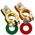 Ampper Battery Terminals Set W/ M8 Nut, Compatible for Nissan Altima Murano Pathfinder Maxima Quest Rogue Titan Versa etc, 243407F000 and 243407F0...