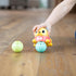 Lamaze Crawl & Chase Pug Ball Popper Toy - Includes Pug Ball Popper and 2 Baby Ball Toys - Baby Tummy Time and Crawling Toys - Baby Gifts for Ages...