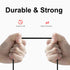 Black Lightning Extension Cable with 3.3 Feet/1 Meter Long,Male to Female Extender Dock Cable Adapter Pass Audio Video Music Data and Power Charge...