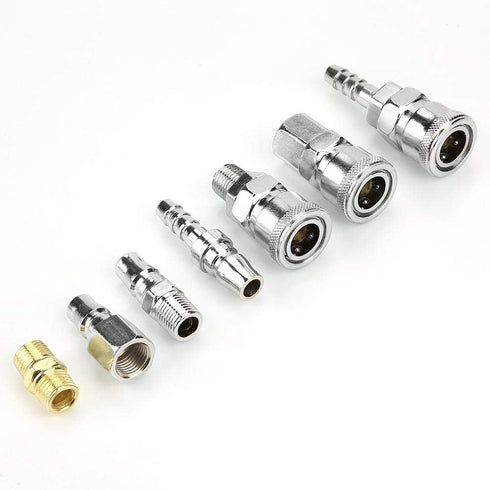 Japanese Adapter, Pneumatic Air Tool, 1/4" Connector Hose for Industry 8mm Adapter...