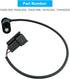 Speed Sensor for Harley Davidson Softail Road King Classic Electra Glide Softail Night Train 2000-2006, 74430-00D, 74430-00A, 74430-00B, 74430-00C...