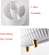 Desk Pencil Pen Holder, 5 Slots 360°Degree Rotating Pencil Pen Organizers for Desk, Desktop Storage Stationery Supplies Pencil Cup Pot for Office ...