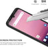 for Orbic Q10 /Orbic Fun case with Tempered Glass Screen Protector Slim Full-Body Silicone Bumpers Anti-Scratch Shockproof Protective Phone Case C...