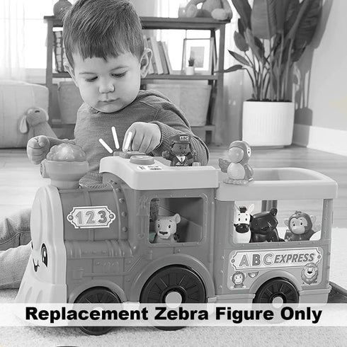 Replacement Zebra Figure for Fisher-Price Little People Big ABC Animal Train Playset - HCL79 and GFL22...